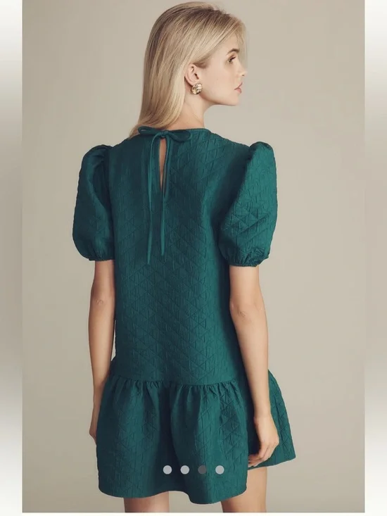 NWT Maeve Puff-Sleeve Drop-Waist
Mini Dress - Picture 2 of 6